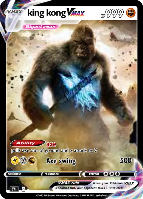 king kong pokemon card SC2a 167/145 Ape UR  Beehive Trading Shop you may use this Ability Ancestral King Groudon VMAX pokemon
