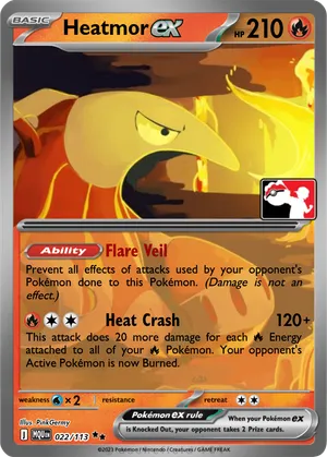 pokemon card heatmor Heatmor - 15/122 - Uncommon - Reverse Holo - Pokemon Products Pokemon Singles