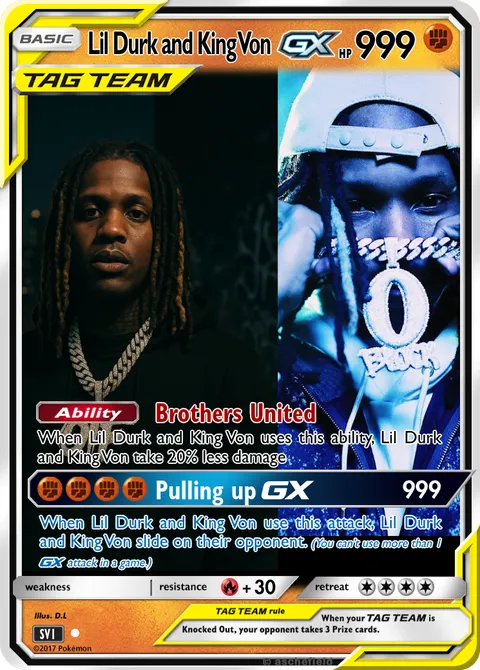 king von pokemon card CT-27-5555
