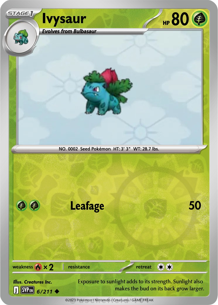 Ivysaur - Camgamez