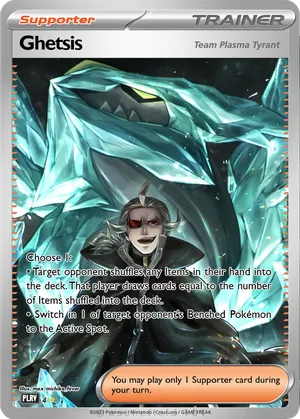 pokemon ghetsis card Boss's Orders (Ghetsis)