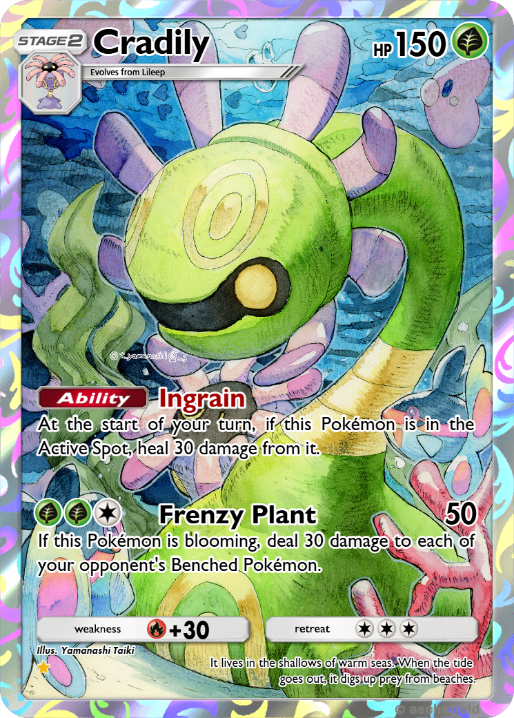 cradily pokemon card Cradily - 11/236