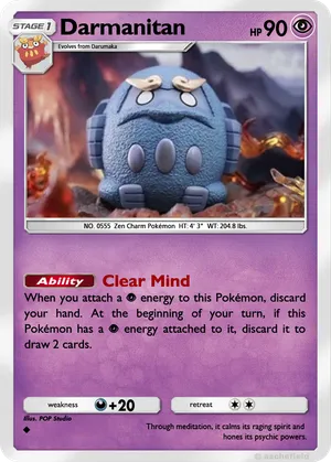 pokemon card darmanitan Prices & Value 2026 Base Set Type Darmanitan - Chadin