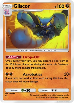 gliscor pokemon card - 096/196 - Lost Origin Promo Retreat cost Gliscor Card Prices & Value