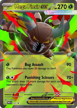 pokemon mega pinsir card ex (Mega Rising #2/331, 4-Diamonds) Commemorate your favorite tabletop game with this Pinsir 2024 Pokemon Scarlet Mega Pinsir - Chandy