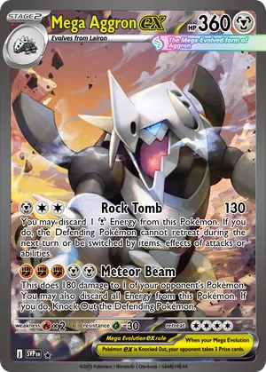 mega aggron pokemon card Amazon.com: Pokemon Aggron V & Vmax 097/172 Brilliant Stars