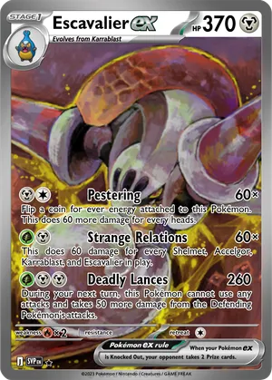 escavalier pokemon card Escavalier