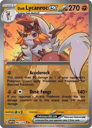 dusk lycanroc pokemon card Pokemon Card - Hidden Fates SV67/SV94 - LYCANROC GX (shiny