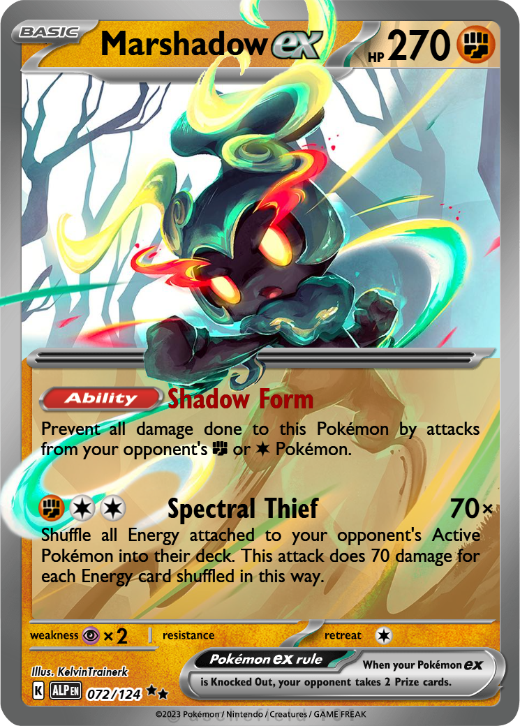 marshadow pokemon card value GX - SM59 shuffle your deck. Pokemon Marshadow 88