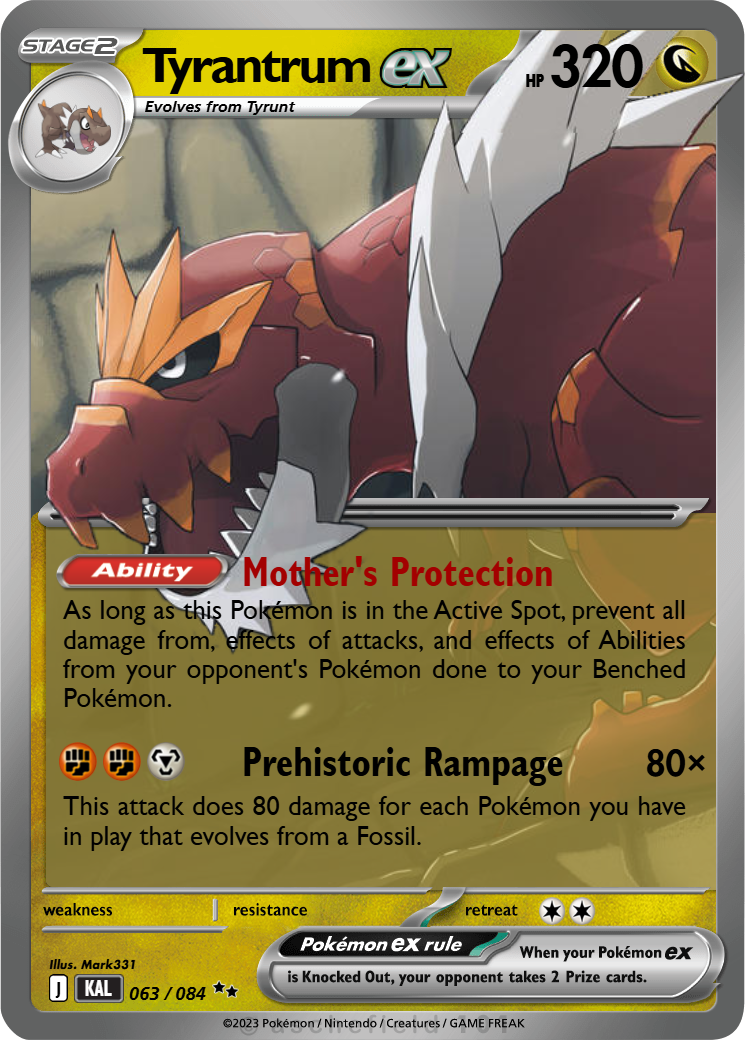 Tyrantrum - CheesyDonut