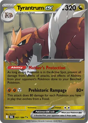 dinosaur pokemon cards Raging Bolt ex 208/162 a powerful uncommon card from the Dawn of Liberator set. Pokmon said dinosaurs and then