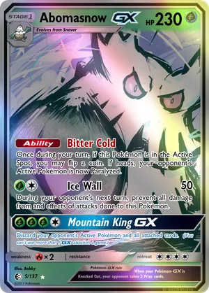 pokemon abomasnow card Mega ex SR 76/63 M1S Mega Symphonia Japanese GLIT Japanese Hobby Shop All cards will be carefully packed for safe transit. 2025 Pokemon Mega Evolution Mega