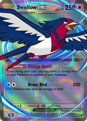 pokemon card swellow Pokemon Trading Card Game EX Dragon Single Card Uncommon Swellow 45