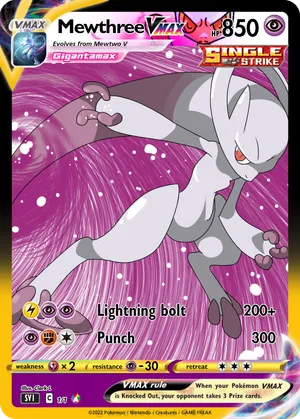 pokemon mewthree card - Mew 025/025 - Celebrations Weakness / Resistance / Retreat Cost Pokemon mewthree 23 1