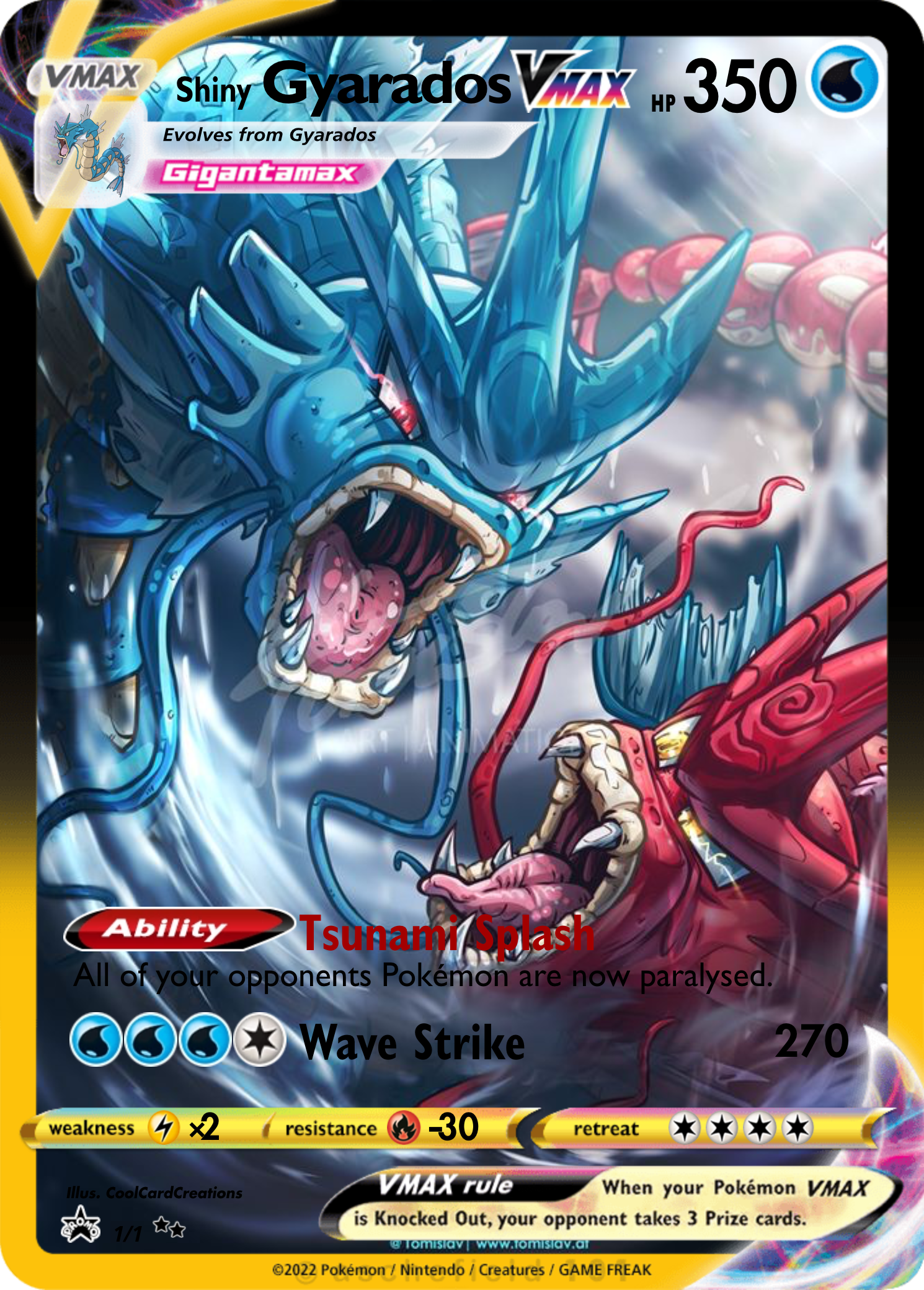 Gyarados - CoolCardCreations