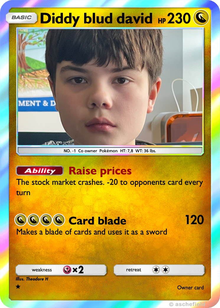 diddy pokemon card DC P Giggity Pokemon Card -