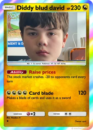 diddy pokemon card DC P Giggity Pokemon Card -