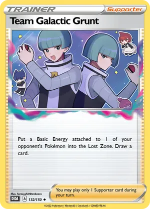 team galactic pokemon cards Pokemon Team Galactic 11