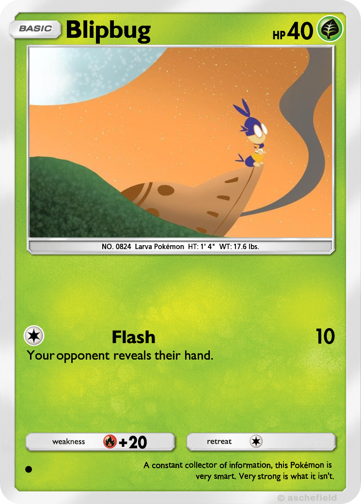 blipbug pokemon card value Blipbug Pokemon Trading Card Game Singles