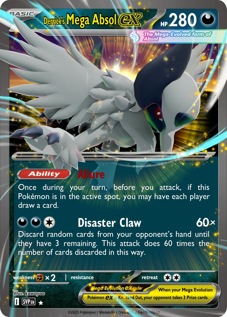 Mega Absol - DarenTheFish
