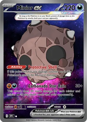 minior pokemon card I don't hate minior! : r/pokemon