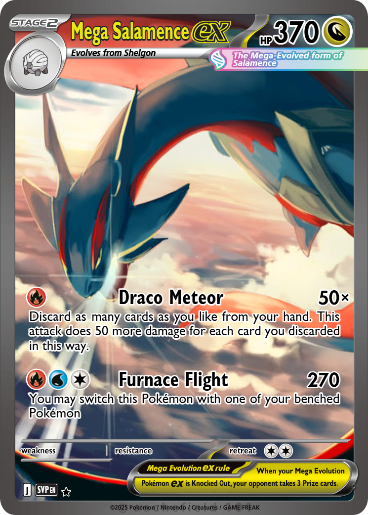 mega salamence pokemon card Salamence ex (114/159)