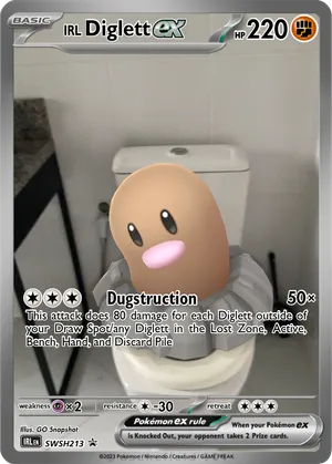 shiny diglett pokemon card Alolan Diglett (Mega Rising #311/331, 1-Star Shiny)