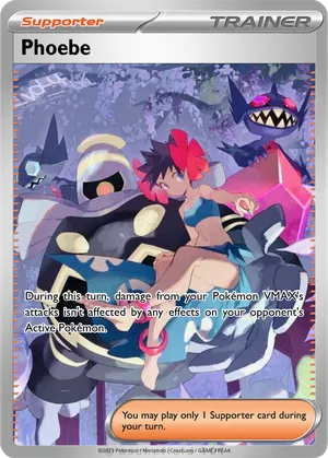 phoebe pokemon card Card Phoebe SR Pokmon S5I 080/070