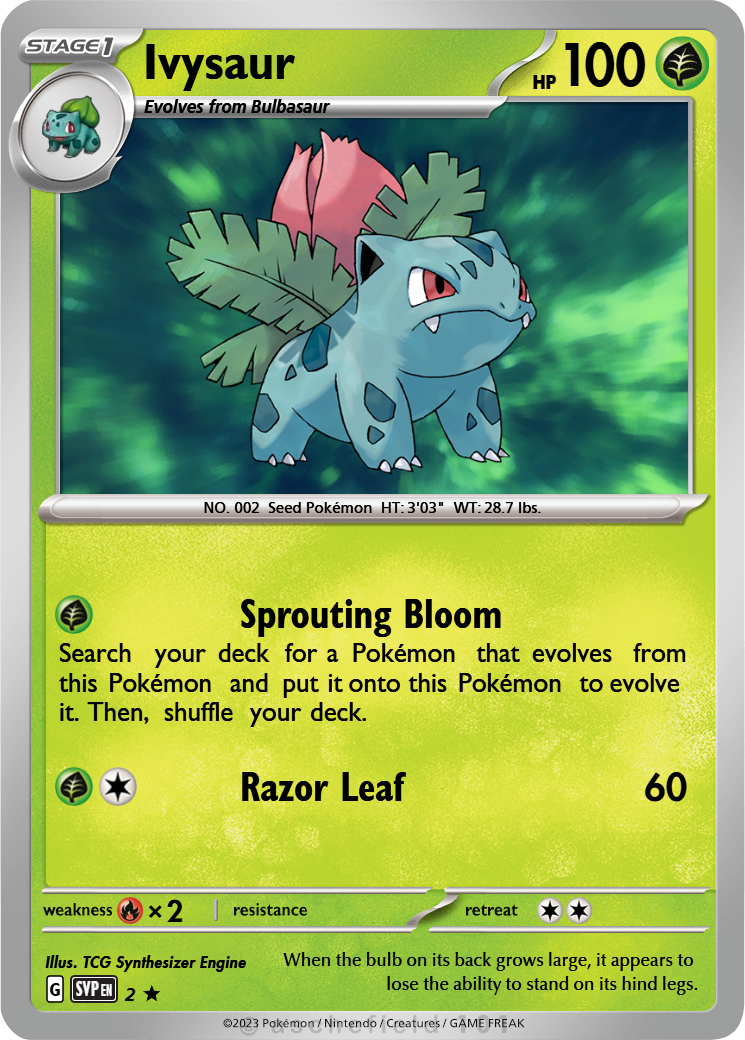 pokemon card ivysaur  Base Set First Edition #30(Shadowless) Mega Brave Ivysaur Pokmon Ivysaur - Dexterity
