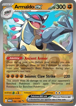 armaldo pokemon card Armaldo 96/195