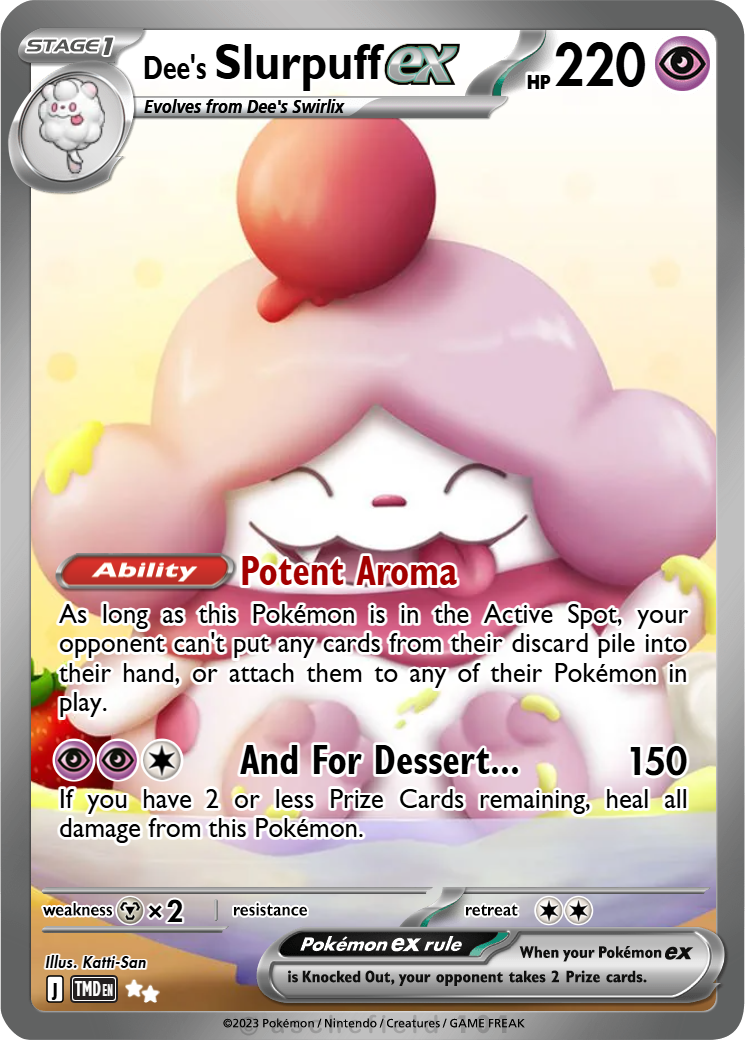 slurpuff pokemon card - 154/236 - Cosmic Eclipse Colorless Artist Got my first IR from