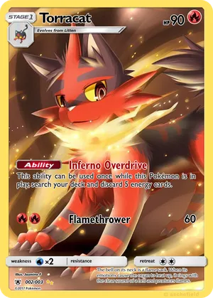 torracat pokemon card Torracat | Shining Legends