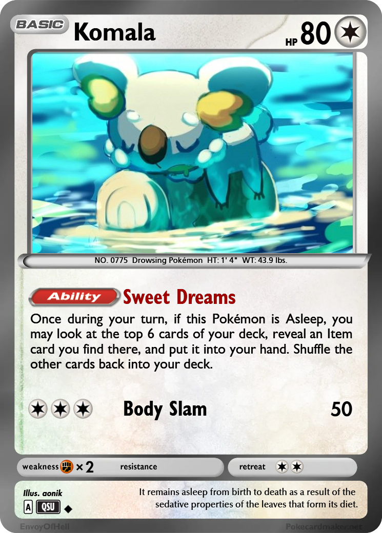 komala pokemon card Komala [Reverse Holo] #185 Prices | Pokemon Unified Minds