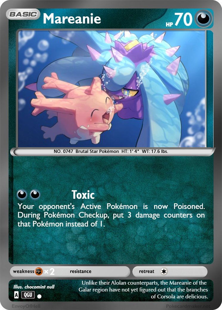 mareanie pokemon card Mareanie 62/149 Common Sun & Moon Base Set Pokemon Card - NM