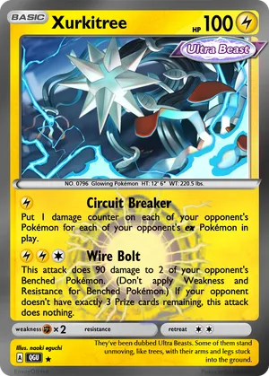 xurkitree pokemon card value GX Pokmon TCG Cards for sale Celebrate the incredible history of the TCG hobby by adding this Xurkitree GX 2019 Pokemon Hidden Fates Shiny Vault Shiny Holo Rare #SV58 PSA Authenticated 10 Card to your vault xurkitree gx pokemon card value