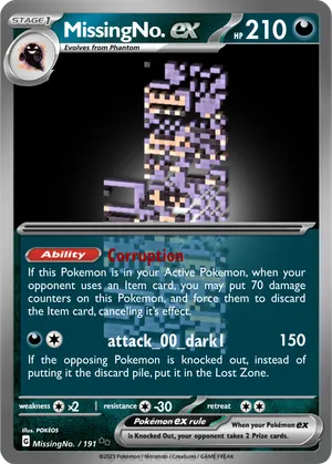 missing no pokemon card Growing MissingNo. Collection : r/PokemonTCG
