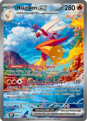 all blaziken pokemon cards - Black & White - Dark Explorers - Evolves from Combusken Blaziken V TG014/TG30 - Pokmon