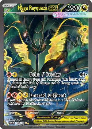 mega raquaza pokemon card New Evolution Set Announced For Pokmon TCG And Pokmon Pocket players build decks around their favorite Pokemon and then play against each other Here we Have A PSA