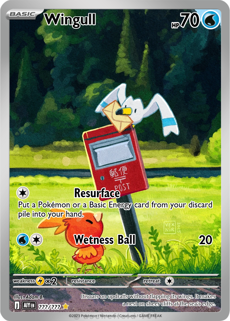wingull pokemon card - (77) [Fighting] Wingull 018 XY Roaring Skies