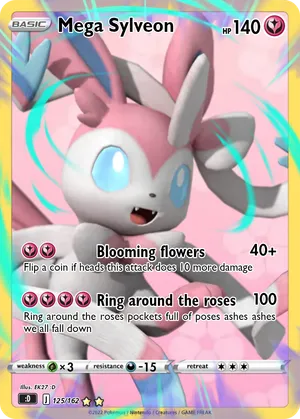 mega sylveon pokemon card Pokemon mega sylveon EX