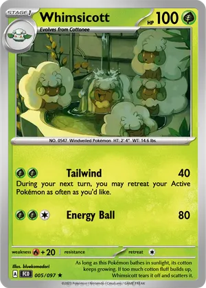 whimsicott pokemon card 064/172 - V in the Lost Zone Whimsicott - ElPendrive