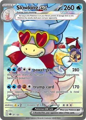 pokemon card slowking 2000 Neo Genesis - 1st Edition Psychic Rarity 2023 Pokmon Paldea Evolved Slowking