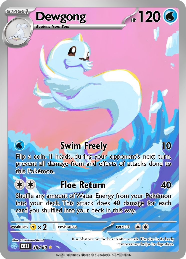 Dewgong - FaBRyXoN99