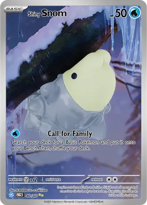 shiny snom pokemon card Shiny Snom SV033/SV122 Ultra Rare Holo Shining Fates Pokmon Trading Card