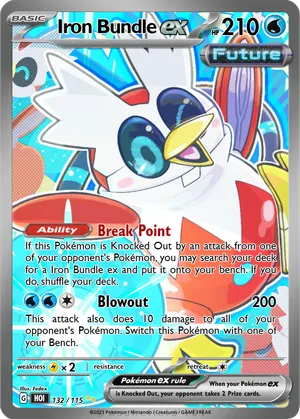 iron bundle pokemon card Iron Bundle 62