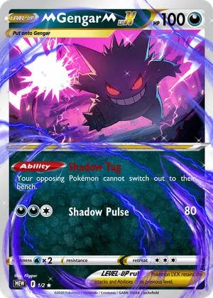gengar pokemon card v Pokmon TCG:Pokemon Wild Force ex SR sv5K 088/071 this card is the perfect way to showcase your collection. Printing/imprint on back of Gengar