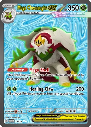 chesnaught pokemon card Chesnaught R 007/083 Ninja Spinner m4 2026 Pokemon Card Japanese