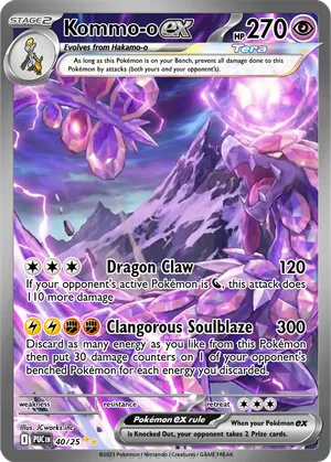 kommo o pokemon card Kommo-o - 77/111 - Crimson Invasion
