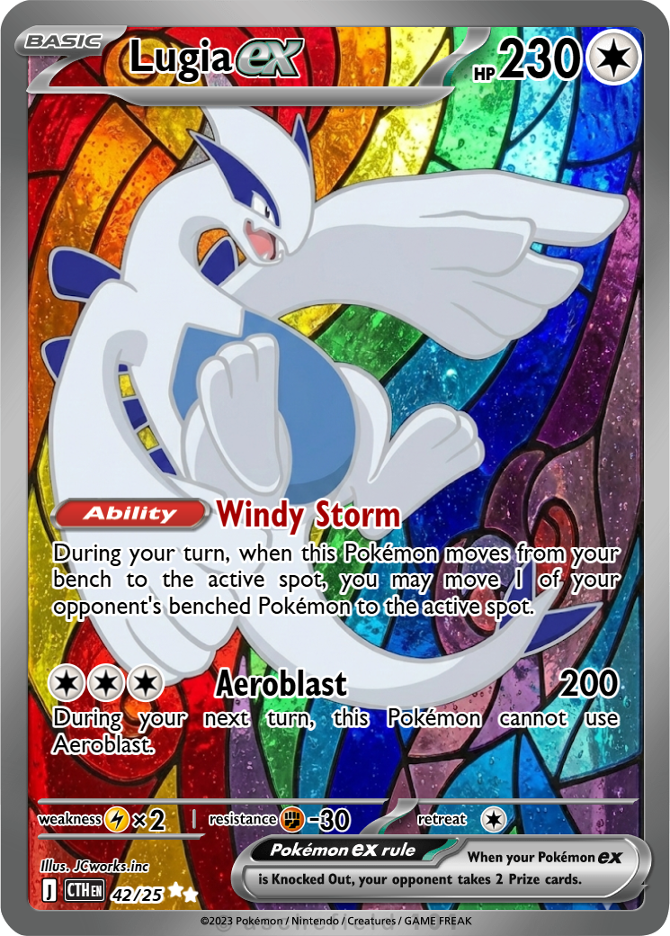 【For Brea J】lugia[2/2] For Brea J】lugia[1/2] 2 Lugia BREAK 79/124 Fates Collide Pokemon