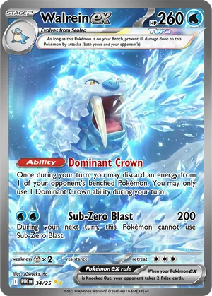 walrein pokemon card value Walrein Card Prices & Value 2026